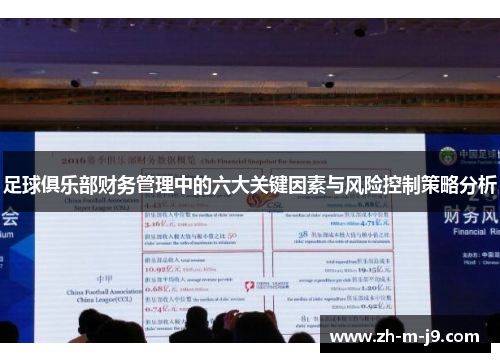 足球俱乐部财务管理中的六大关键因素与风险控制策略分析